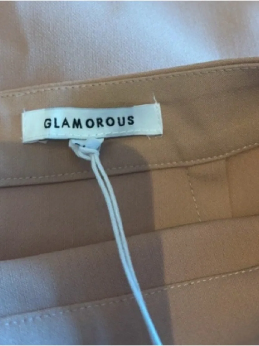 Glamorous Camel A-Line Mini Skirt